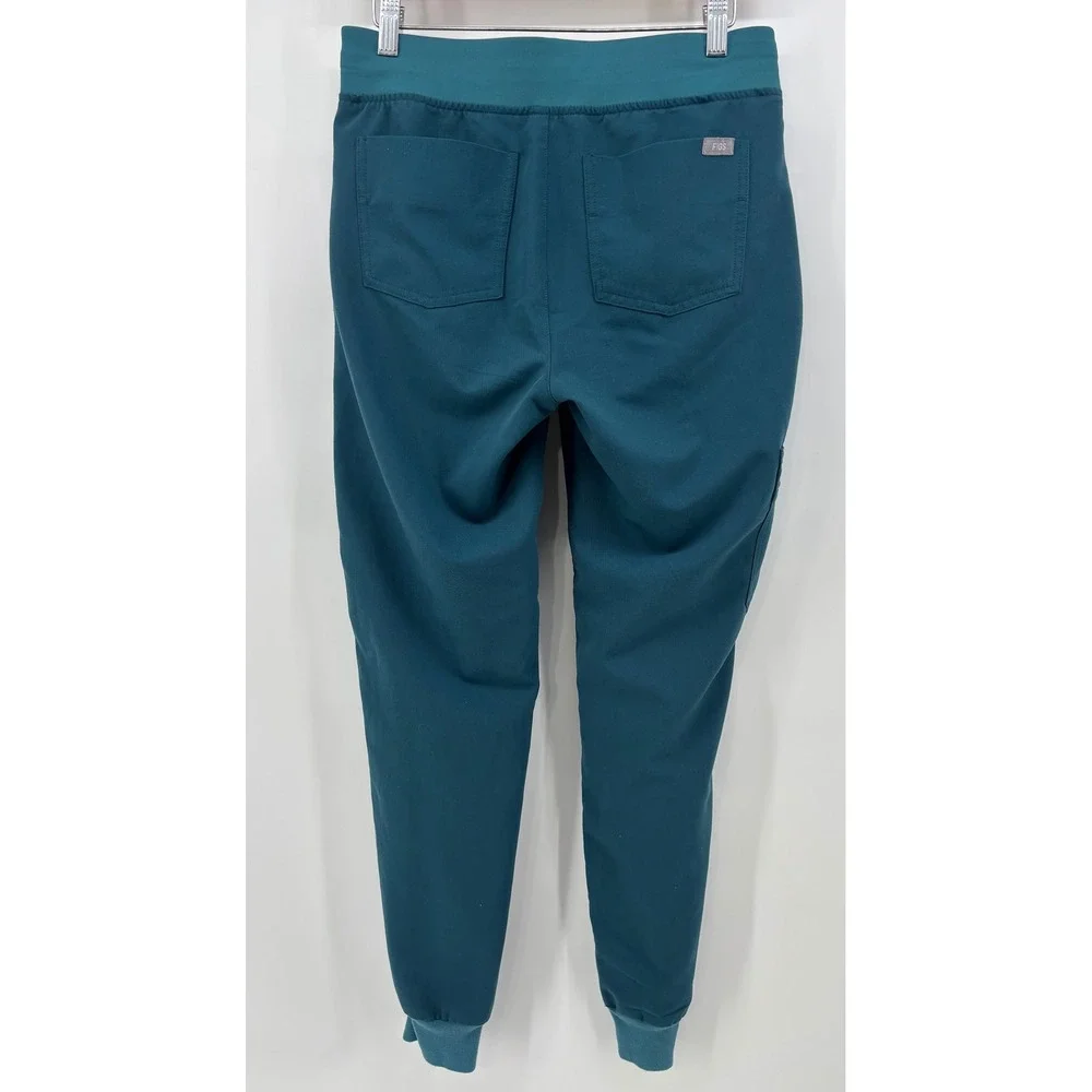 FIGS Technical Collection Zamora Jogger Scrub Pants Women's XS Teal